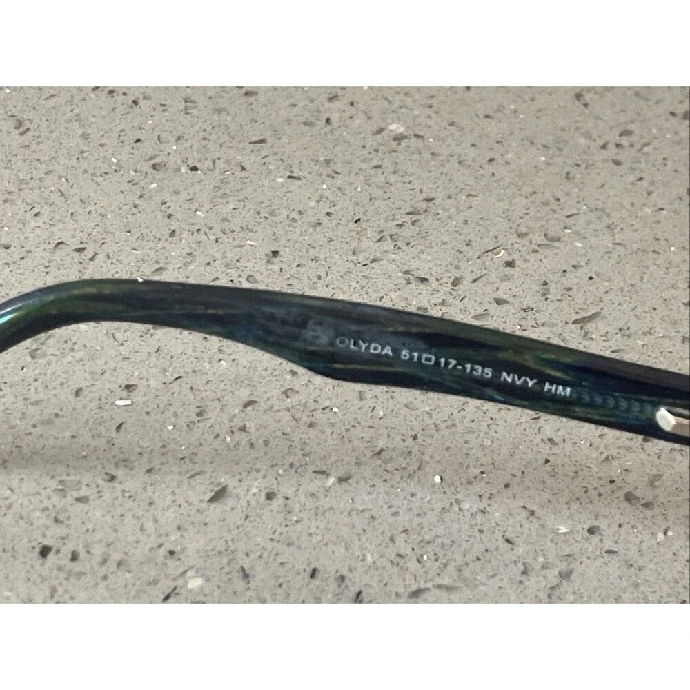 Sofia Vergara Olyda Eyeglasses Frames Only Full Rim 51-17-135 Navy HM